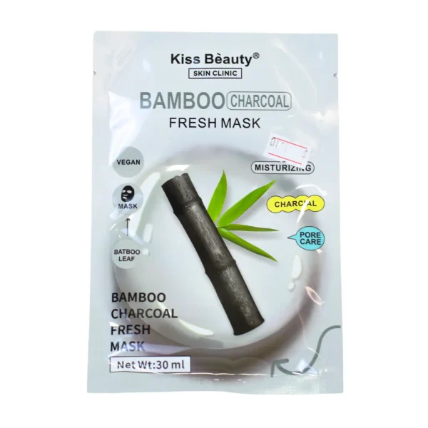 Mascarilla Facial De Carbon De Bambu 30 Ml