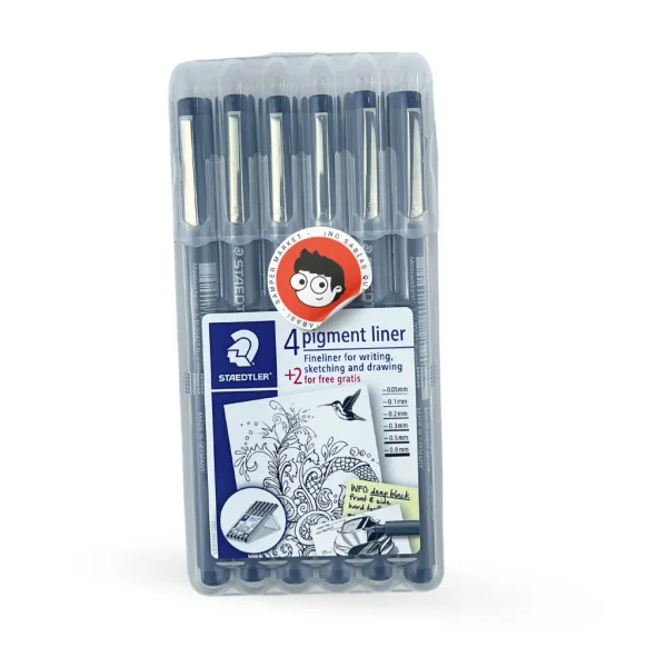 Fineliner Steadtler 6pcs Estilografos