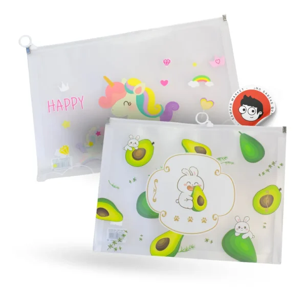 Folder Carpeta Tcarta Con Zipper 3325