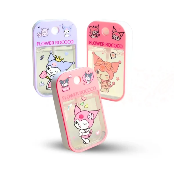 Splash de niña Kuromi y Hello Kitty