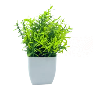 Maceta de hierba decorativa 15cm