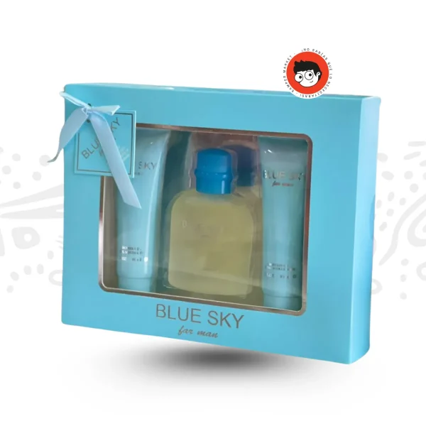 Set Blue Sky - Perfume, Crema Y Gel