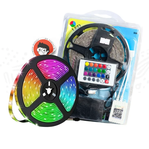 Rollo Luces Led Multicolor 5 Metros con Bluetooth