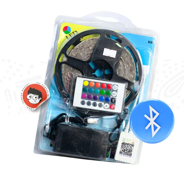 Rollo Luces Led Multicolor 5 Metros con Bluetooth - Imagen 2