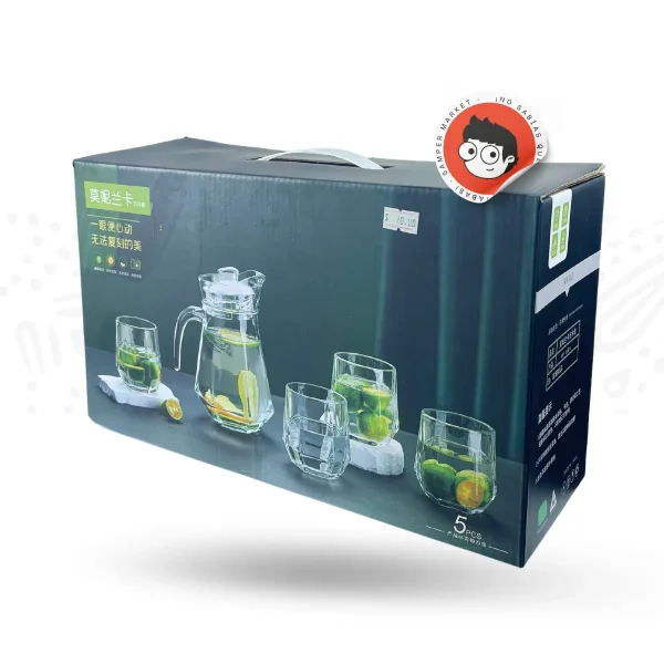 Set de Pichel con Vasos 5pcs - Imagen 2