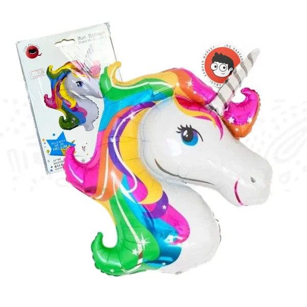Globo Cabeza Unicornio