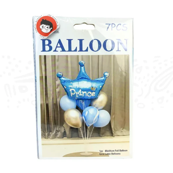 Globos 7 Pcs - Princesa - Principe