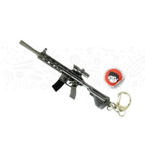 Llaveros de rifles metalicos