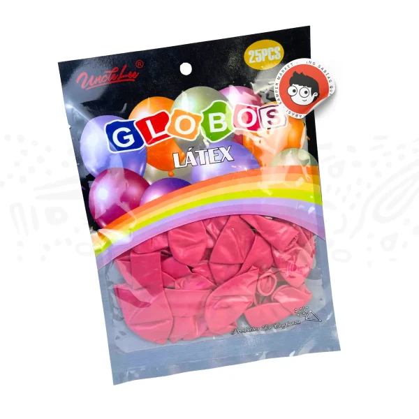 Globo Latex 25 pcs Uncle Lee - Imagen 2