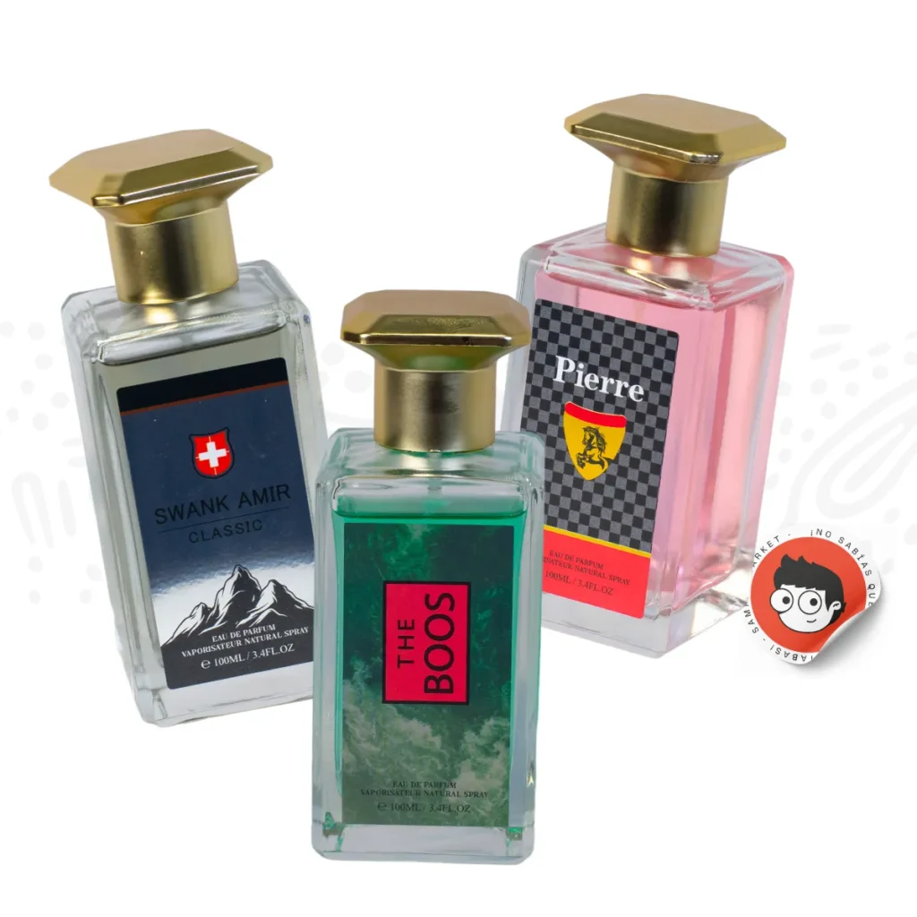 Docena de perfumes 100 ml para hombre