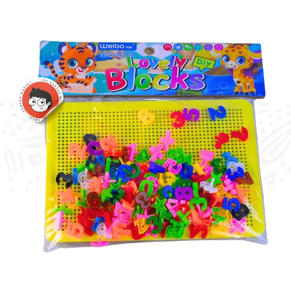 Números Weibo Lovely Blocks