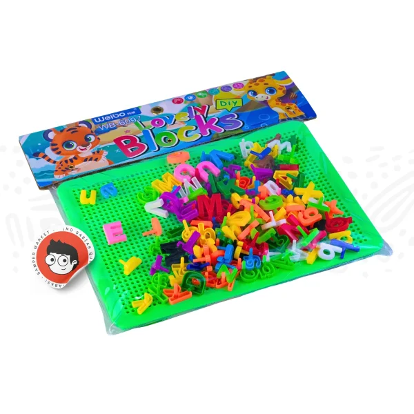 Abecedario Weibo Lovely Blocks - Imagen 2