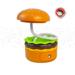 Lámpara/Sacapunta con forma de Hamburguesa