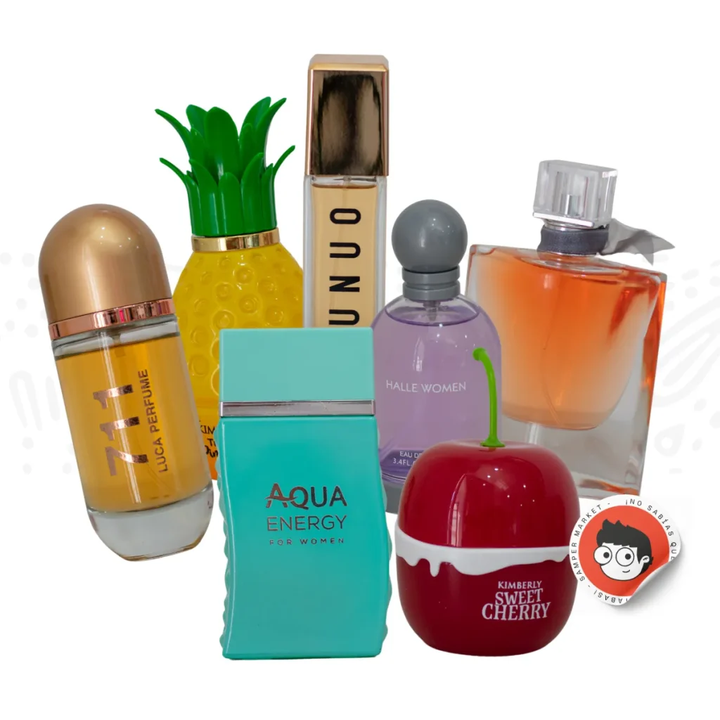Docena de perfumes 100 ml para dama