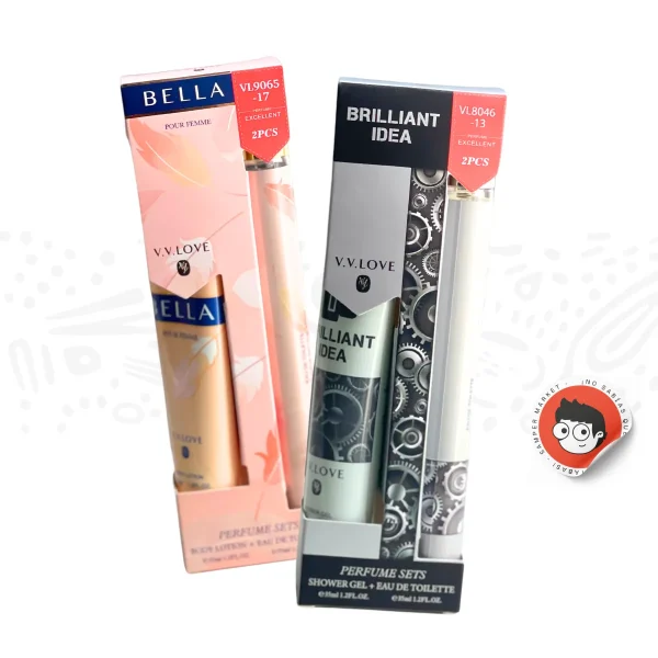 Docena perfumes de bolsillo y crema corporal - Imagen 2