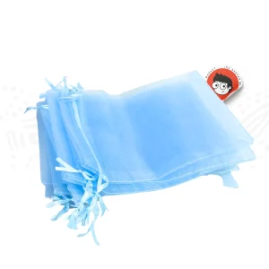 Docena Bolsa de Organza 9x12 Cm pequeña
