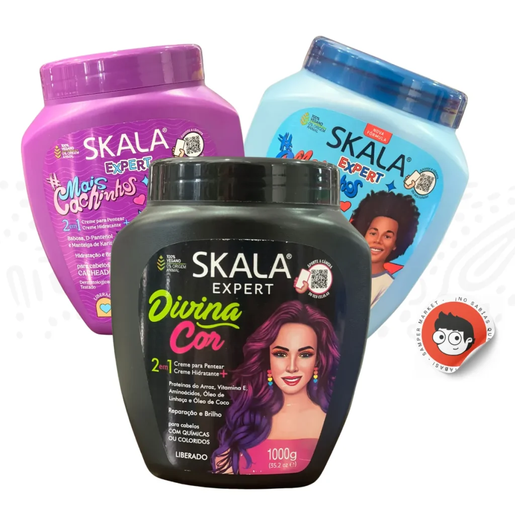 6 cremas para peinar Skala surtidas