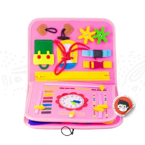 Estuche sensorial Montessori Rosado