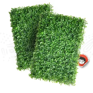 Docena de paneles hiedra artificial verde 60 x 40 cm