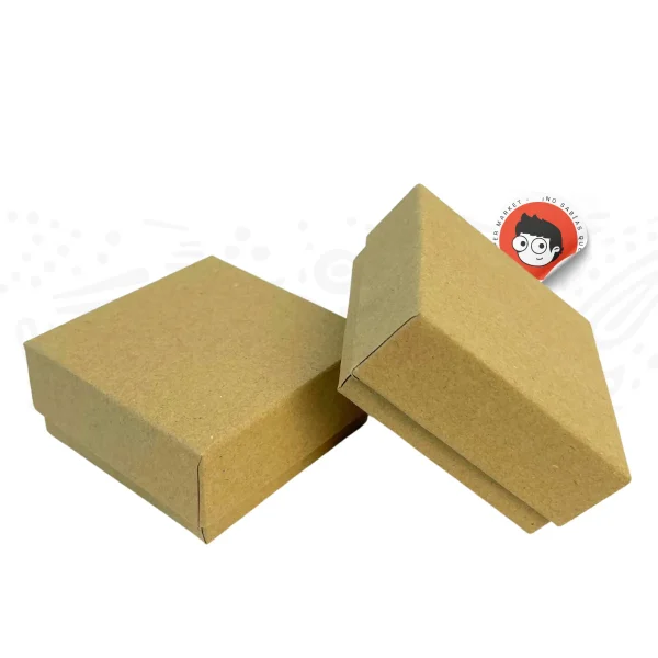 Caja Kraft Pequeña 7x7 cm - Imagen 3