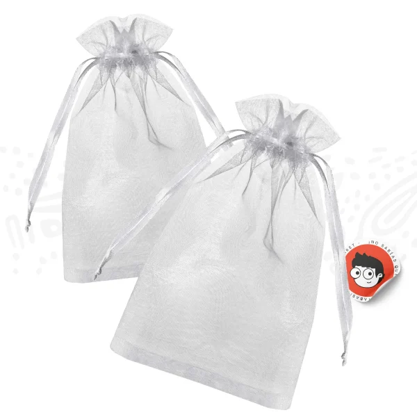 Docena Bolsa De Organza 17×23 cm - Imagen 3
