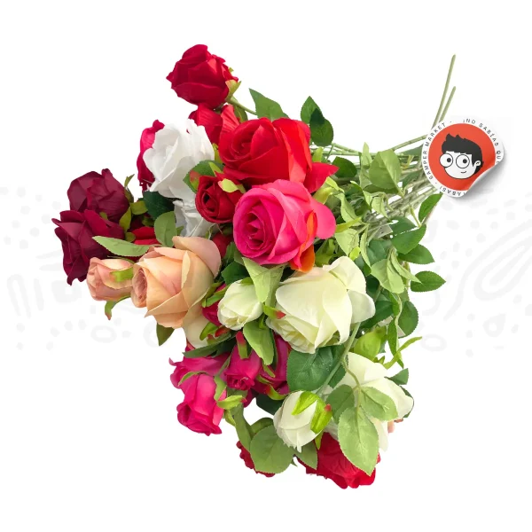 Docena de rosas 52cm