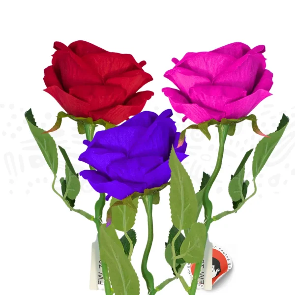 Docena de rosas 52cm - Imagen 2