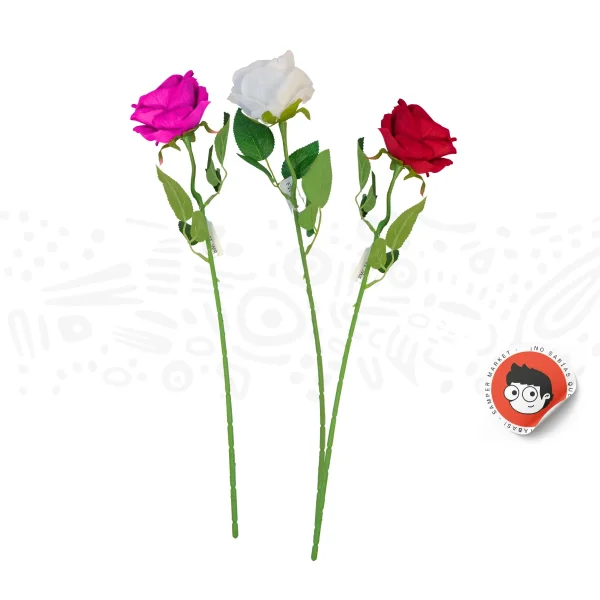 Docena de rosas 52cm - Imagen 3
