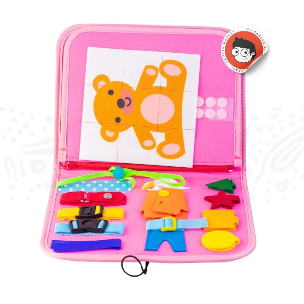 Estuche sensorial Montessori Rosado - Imagen 4