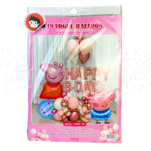 Paquete Globos Peppa Pig