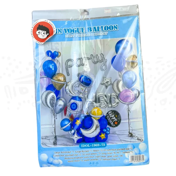 Paquete Globos Astronauta