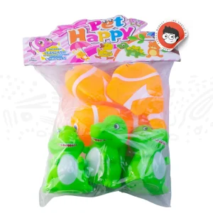 Juguetes con chillador Dinosaurio - Pez 6pcs