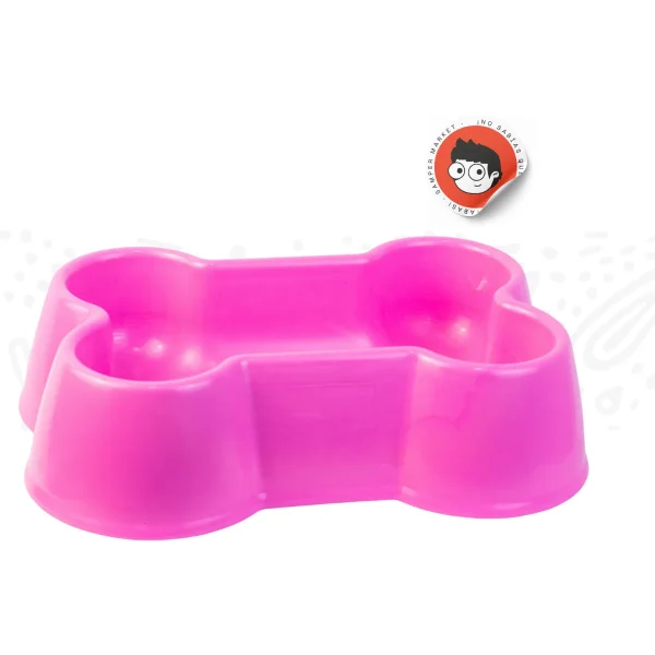 Comidera Perro Hueso Plastico
