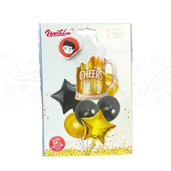 Globos Cervezas 7pcs