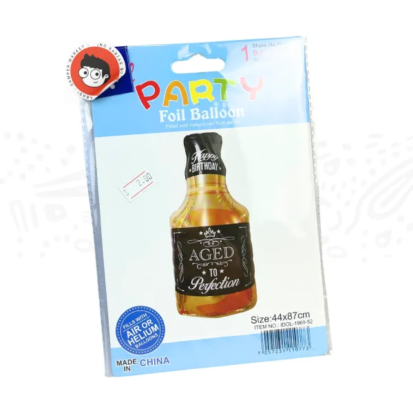 Globo Botella Wisky