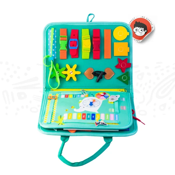 Estuche sensorial Montessori Verde - Imagen 2