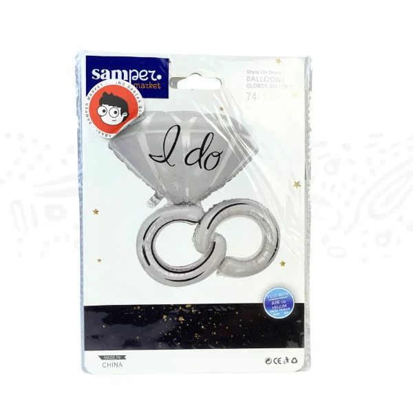 Globo I Do compromiso 104cm