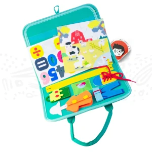 Estuche sensorial Montessori Verde