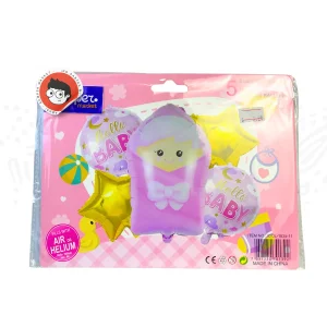 Set De Globos 5 Pcs Baby Shower