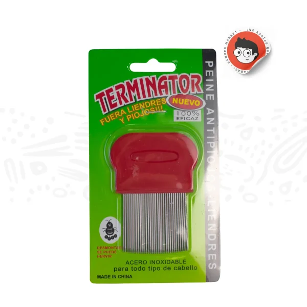Peine Metálico Terminator Para Piojos - Imagen 4