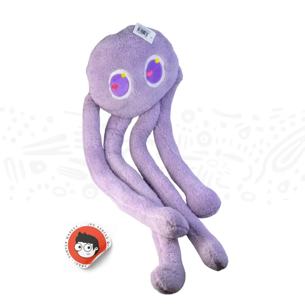 Pulpo de peluche grande - Imagen 2