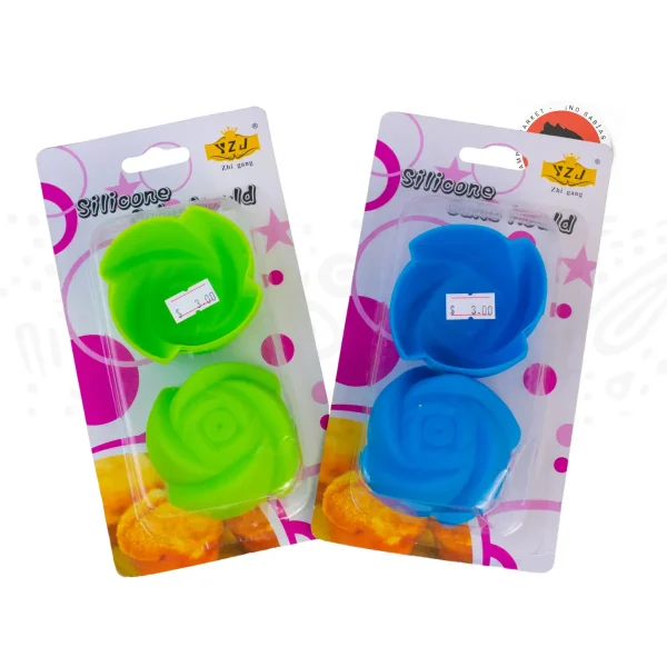 Molde De Silicón 6pcs Rosa - Imagen 3