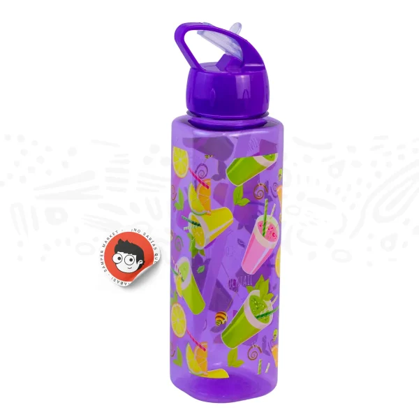 Botella Plástica Sencilla Con Diseño