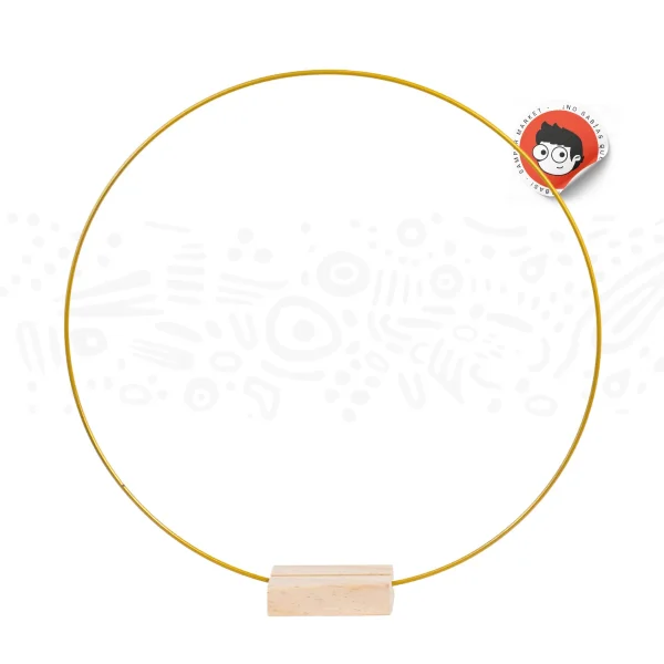 Aro y base para arreglos 3pcs