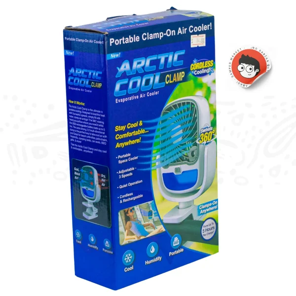 Ventilador recargable con humidificador - Imagen 3