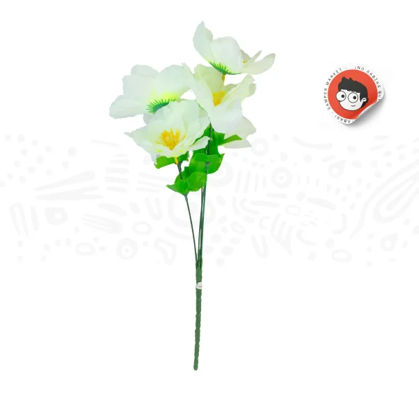 Ramo De Flor Peonia 5 pcs - Imagen 3