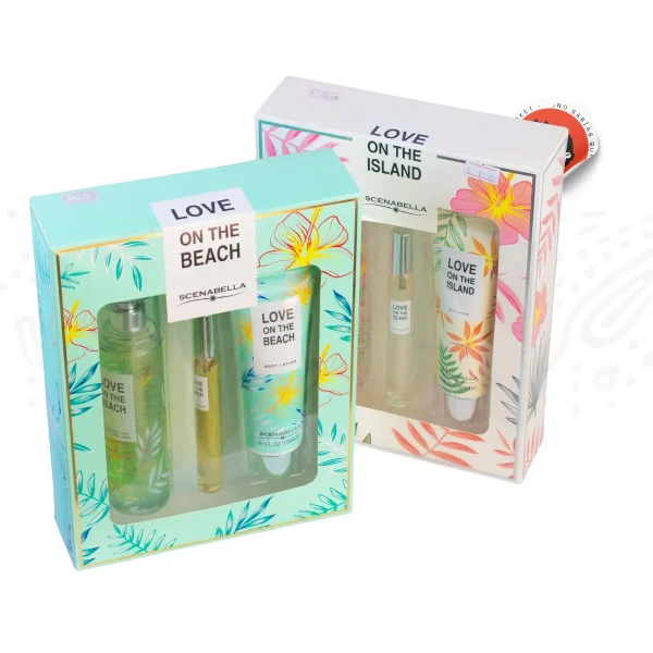 2 sets de perfume para dama: Perfume, crema y splash