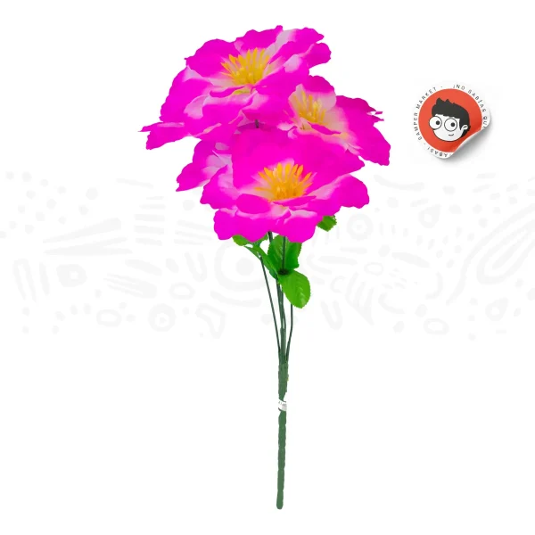 Ramo De Flor Peonia 5 pcs - Imagen 5