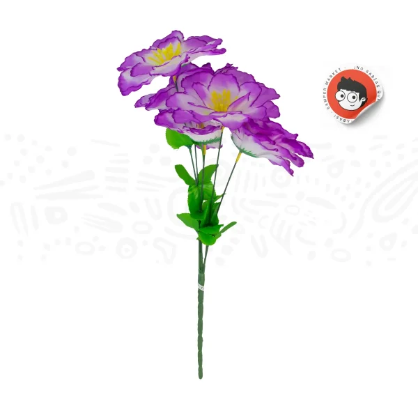 Ramo De Flor Peonia 5 pcs - Imagen 6