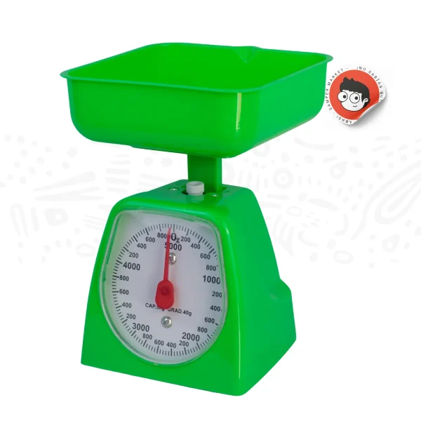 Báscula de alimentos 5kg plástica